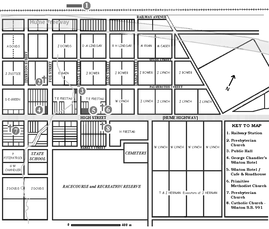 Map of Winton